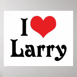 Ich liebe Larry Poster