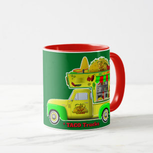 Ich liebe Lastwagen (TACO-Lieferwagen) Tasse
