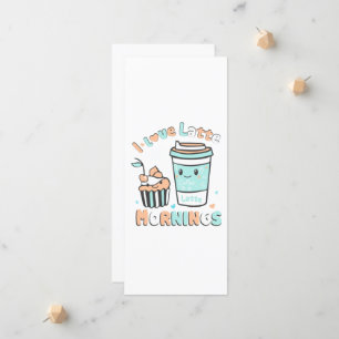 Ich Liebe Latte Mornings Ankündigung