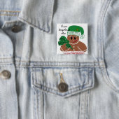 Ich liebe Lebkuchenmänner Button (Beispiel)
