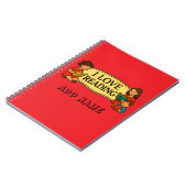 Ich liebe Lesen Drawstring Buch Tasche (Linke Seite)