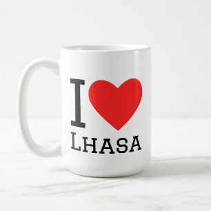Ich liebe Lhasa Kaffeetasse
