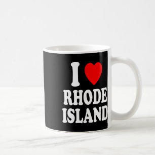Ich liebe (Liebe) Rhode Island Reise Tourismus Url Kaffeetasse