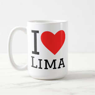 Ich liebe Lima Kaffeetasse
