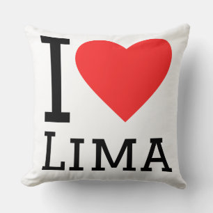 Ich liebe Lima Kissen