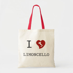 Ich liebe Limoncello Tragetasche