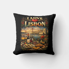 Ich liebe Lissabon Kissen