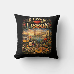 Ich liebe Lissabon Kissen