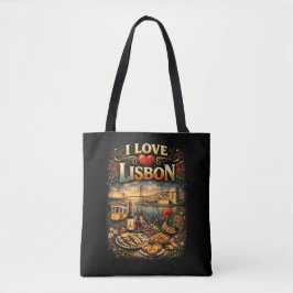Ich liebe Lissabon Tasche