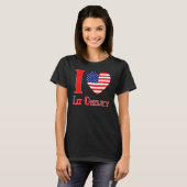 Ich liebe Liz Cheney T-Shirt (Vorne ganz)