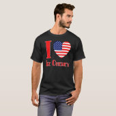 Ich liebe Liz Cheney T-Shirt (Vorne ganz)