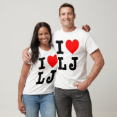 "ICH LIEBE LJ " T-Shirt (Unisex)