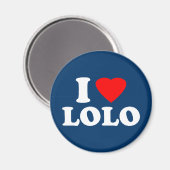 Ich liebe Lolo Magnet (Vorderseite/Rückseite)