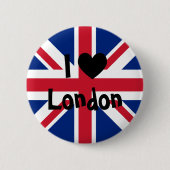Ich liebe London Button (Vorderseite)