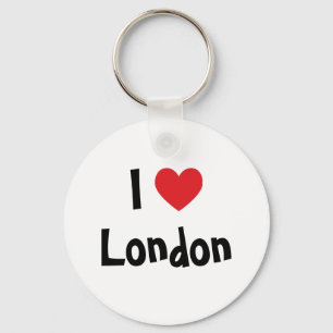 Ich liebe London Schlüsselanhänger