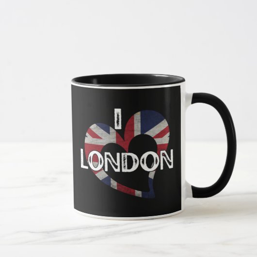ICH LIEBE LONDON TASSE (Rechts)