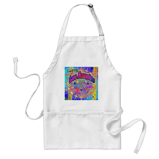 ICH LIEBE Los Angeles Cosmic Unity Schürze (Vorne)