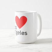 Ich liebe Los Angeles Kaffeetasse (VorderseiteRechts)