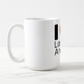 Ich liebe Los Angeles Kaffeetasse (Links)