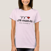 Ich liebe Los Angeles Kalifornien Shirt für Frauen (Vorderseite)