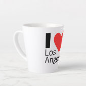 Ich liebe Los Angeles Milchtasse (Linke Ecke)