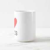 Ich liebe Louis Kaffeetasse (Mittel)