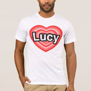 Ich Liebe Lucy. Ich Liebe dir Lucy. Herz T-Shirt