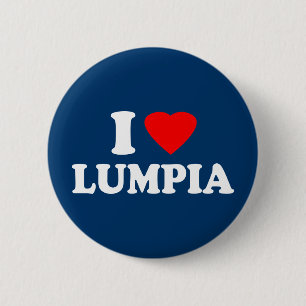 Ich liebe Lumpia Button