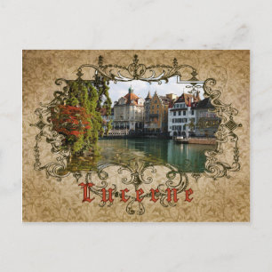 Ich liebe Luzern - Vintage-Postkarte Postkarte