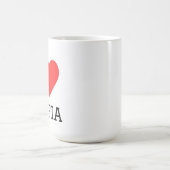 Ich liebe Mafia Kaffeetasse (Mittel)