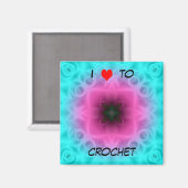 Ich Liebe, Magnet zu kreuzen (Vorderseite/Rückseite)