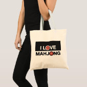 Ich Liebe Mahjong Das ist meine Tasche (Vorderseite (Produkt))