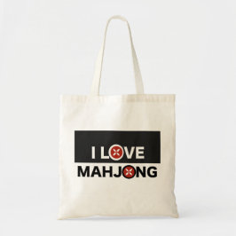 Ich Liebe Mahjong Das ist meine Tasche
