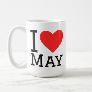 Ich liebe Mai Kaffeetasse