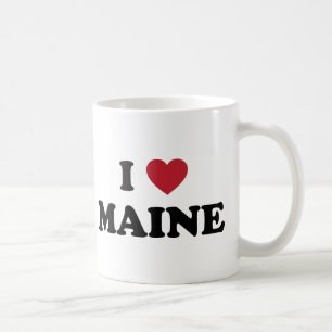 Ich liebe Maine Kaffeetasse