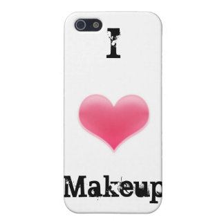 "Ich Liebe-Make-up" iPhone Fall 5 Hülle