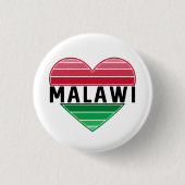 Ich Liebe Malawi, Malawian Herz Button (Vorderseite)