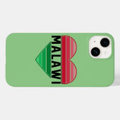 Ich Liebe Malawi, Malawian Herz Case-Mate iPhone Hülle (Rückseite (Horizontal))