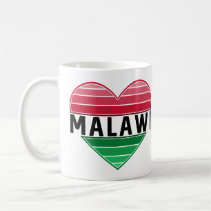 Ich Liebe Malawi, Malawian Herz Kaffeetasse