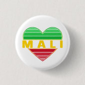 Ich Liebe Mali, Mali Button (Vorderseite)