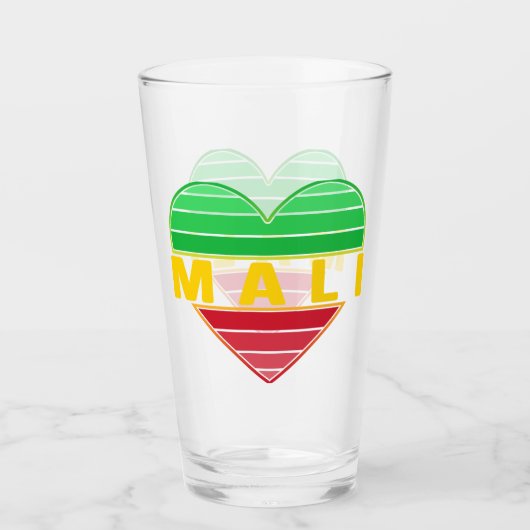Ich Liebe Mali, Mali Glas (Vorderseite)
