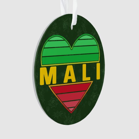 Ich Liebe Mali, Mali Ornament (Vorderseite)