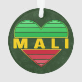 Ich Liebe Mali, Mali Ornament (Rückseite)