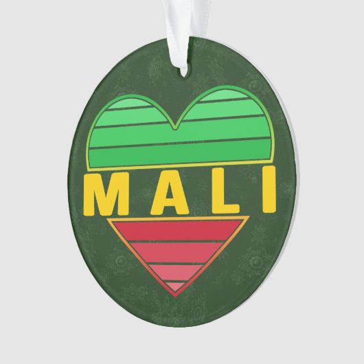Ich Liebe Mali, Mali Ornament (Vorderseite)