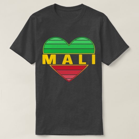 Ich Liebe Mali, Mali T-Shirt (Design vorne)
