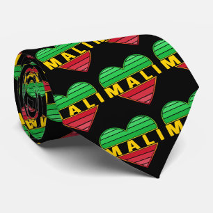 Ich liebe Mali, Malisches Herz Krawatte