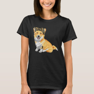 Ich Liebe Mama Corgi mit Tattoo Mütter Tag Hund Lo T-Shirt