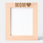 Ich Liebe Mama Geätzte Rahmen (Vorderseite)