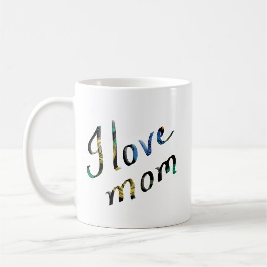Ich Liebe Mama Kaffeetasse (Links)