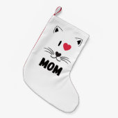 Ich liebe Mama  Kleiner Weihnachtsstrumpf (Vorderansicht (hängend))